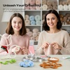image:imageCaydo iCord Maker Kit for Beginners 92pcs iCord Knitting Set for DIY Handicrafts Making Quickly Knitting iCord with i Cord Knitting Machine Create Pretty Crafts Ideal Present for Knitting LoversPink
