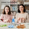 image:imageCaydo iCord Maker Kit for Beginners 92pcs iCord Knitting Set for DIY Handicrafts Making Quickly Knitting iCord with i Cord Knitting Machine Create Pretty Crafts Ideal Present for Knitting LoversBluewhite