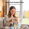 image:imageCrochet Tension Tool for Beginners Ergonomic Yarn Guide Holder Tension Control Crochet Helper Comfort Handle for Left amp Right Hander Portable Crochet Accessories Gift for Crocheters amp KnittersBlue
