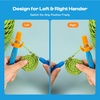 image:imageCrochet Tension Tool for Beginners Ergonomic Yarn Guide Holder Tension Control Crochet Helper Comfort Handle for Left amp Right Hander Portable Crochet Accessories Gift for Crocheters amp KnittersBlue