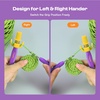 image:imageCrochet Tension Tool for Beginners Ergonomic Yarn Guide Holder Tension Control Crochet Helper Comfort Handle for Left amp Right Hander Portable Crochet Accessories Gift for Crocheters amp KnittersPurple