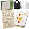 image:imageCaydo 20pcs Large 98 x 78 Blotting Paper for Flower Press Kit 83x118 Highly AbsorbentampReusable Blotter Papers for Flower Press amp Herbarium Simply Cutting Blotter Sheets for Craft Supplies118x83 flower press kit
