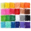 image:imageCaydo 2400 Pieces 1cm Pom Poms Multicolor Small Pompom Balls with 100 Pieces Wiggly Eyes for Kids Arts Crafts Projects and Home Decorations1cm