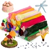 image:imageCaydo 360 Pieces Pipe Cleaners 40 Assorted Colored Chenille Stems for Art and Crafts Childrens Craft Supplies and Home Decorations 6 mm x 12 inch40 Colors