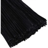 image:imageCaydo 400 Pieces Black Pipe Cleaners Craft Chenille Stems for Kids DIY Art and Craft Projects Home Decorations and Dreadlock Braiding 6mm x 12inchBlack