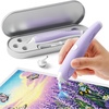 image:imageCaydo Cordless Electric Diamond Painting Pen EPainter for Diamond Painting  Diamond Art Pen with Vacuum Technology Ergonomic Design amp Storage Tray  No Wax Patented BluePurple
