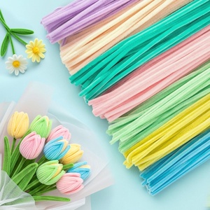 image:imageCaydo 200 Pieces Macaroon Color Pipe Cleaners Craft Chenille Stems for DIY Art Creative Crafts Party and Home Decorations 12 Inch x 6 mm