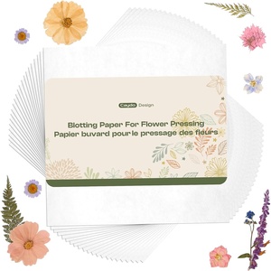 image:imageCaydo 20pcs Large 15 x 10 Inch Blotting Paper for Flower Press Highly Absorbent and Reusable Blotter Papers for Pressing Flower amp Herbarium Herbs Simply Cutting Blotter Sheets for Craft Supplies9 x 9