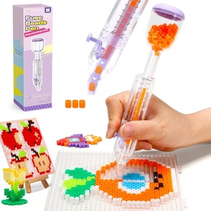 image:imageCaydo 2Pack 5mm Fuse Bead Pen Purple Fuse Beads Dispenser for Home DIY Decor ParentChild Interaction and Kids Crafts Boosts Efficiency Saves Time High Capacity amp Transparent Pen BodyPatented1 Pack