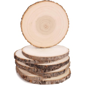 image:imageCaydo 78 Inch Large Unfinished Wood Slices for Centerpieces Wood Center Pieces Decoration for Table Signage Painting Wedding Party Decoration 8 PCS