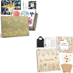 image:imageCaydo Flower Press Kit 12 x 85 inches Flowers Pressing Kit amp Wooden Flower Press 11x11 10 Layers for Adults