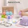 image:imageCaydo Aluminum Craft Wire and Acrylic Yarn Skeins amp i Cord Knitting Machine  DIY Handicraft Making for Crocheters
