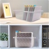 image:imageCaydo 60PCS 6x6 Inch Paper Storage Without Closure Clear Plastic Sleeves with 120PCS Sticky Index Tabs for Organizing Scrapbook Cardstock Origami Paper Cookie Stencil