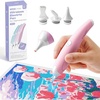 image:imageCaydo Electric Diamond Art Pen for Diamond PatingErgonomic Vacuum Art Tool  Pink No Wax Need 3PCS Replacment Tips Comfort Grip TimeSaving Vacuum PickUp DIY Diamond Art Accessories for Adults
