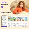 image:imageCaydo 3 Pack Quick Custom Diamond Painting Kit with Create Your Own Coloring Book for Kids with APP  40 Sheets 160gsm AcidFree Drawing Paper Blank for Gifts