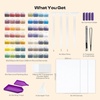 image:imageCaydo 3 Pack Quick Custom Diamond Painting Kit with Design App  Turn Photos into Diamond Arts with 30000PCS Diamonds in 56 Colors Full Tools for Beginners Craft  No Waiting Weeks Ready to CraftA4