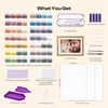 image:imageCaydo 3 Pack Quick Custom Diamond Painting Kit with Design App  Turn Photos into Diamond Arts with 30000PCS Diamonds in 56 Colors Full Tools for Beginners Craft  No Waiting Weeks Ready to CraftA4 with Pen