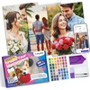 image:imageCaydo 3 Pack Quick Custom Diamond Painting Kit with Design App  Turn Photos into Diamond Arts with 30000PCS Diamonds in 56 Colors Full Tools for Beginners Craft  No Waiting Weeks Ready to CraftA4