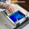 image:imageCaydo 59 Pieces AllinOne Screen Printing Kit with Screen Printer 50W Exposure Screen Printing Light Photo Emulsion Kit Screen Printing Frames Instructions