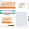 image:imageCaydo 59 Pieces AllinOne Screen Printing Kit with Screen Printer 50W Exposure Screen Printing Light Photo Emulsion Kit Screen Printing Frames Instructions