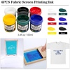 image:imageCaydo 66 PCS AllinOne Screen Printing Kit  50W LED UV Exposure Screen Printing Light Screen Printing Ink Screen Printing Photo Emulsion Instructions