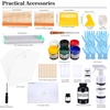 image:imageCaydo 66 PCS AllinOne Screen Printing Kit  50W LED UV Exposure Screen Printing Light Screen Printing Ink Screen Printing Photo Emulsion Instructions