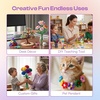 image:imageCaydo 200 Pieces Halloween Pipe Cleaners with 100PCS Wiggle Eyes 8 Colors10 Colors