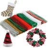 image:imageCaydo 200 Pieces Halloween Pipe Cleaners with 100PCS Wiggle Eyes 8 Colors10 ColorsChristmas