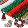 image:imageCaydo 200 Pieces Halloween Pipe Cleaners with 100PCS Wiggle Eyes 8 Colors10 ColorsChristmas