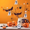 image:imageCaydo 200 Pieces Halloween Pipe Cleaners with 100PCS Wiggle Eyes 8 Colors4 ColorsHalloween