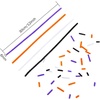 image:imageCaydo 200 Pieces Halloween Pipe Cleaners with 100PCS Wiggle Eyes 8 Colors4 ColorsHalloween