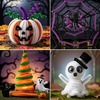 image:imageCaydo 200 Pieces Halloween Pipe Cleaners with 100PCS Wiggle Eyes 8 Colors8 ColorsHalloween