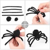 image:imageCaydo 200 Pieces Halloween Pipe Cleaners with 100PCS Wiggle Eyes 8 ColorsBLACK
