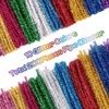 image:imageCaydo 200 Pieces Halloween Pipe Cleaners with 100PCS Wiggle Eyes 8 ColorsGlitter 10 Colors