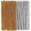 image:imageCaydo 200 Pieces Halloween Pipe Cleaners with 100PCS Wiggle Eyes 8 ColorsGlitter Golden  Silver