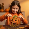 image:imageCaydo 200 Pieces Halloween Pipe Cleaners with 100PCS Wiggle Eyes 8 ColorsGlitter Golden