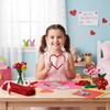 image:imageCaydo 200 Pieces Halloween Pipe Cleaners with 100PCS Wiggle Eyes 8 ColorsGlitter Red and Green
