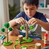 image:imageCaydo 200 Pieces Halloween Pipe Cleaners with 100PCS Wiggle Eyes 8 ColorsLight Brown