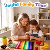 image:imageCaydo 200 Pieces Halloween Pipe Cleaners with 100PCS Wiggle Eyes 8 ColorsMulticolor