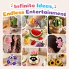 image:imageCaydo 200 Pieces Halloween Pipe Cleaners with 100PCS Wiggle Eyes 8 ColorsMulticolor