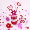 image:imageCaydo 200 Pieces Halloween Pipe Cleaners with 100PCS Wiggle Eyes 8 ColorsRed  Pink  White  Purple