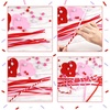 image:imageCaydo 200 Pieces Halloween Pipe Cleaners with 100PCS Wiggle Eyes 8 ColorsRed  Pink  White  Purple