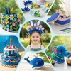 image:imageCaydo 200 Pieces Halloween Pipe Cleaners with 100PCS Wiggle Eyes 8 ColorsRoyal Blue