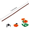 image:imageCaydo 320 Pieces Halloween Pipe Cleaners 6mm x 12inch 4 Colors4 ColorsHalloween