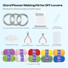 image:imageCaydo i Cord Christmas Decoration Making Kit with 24 Patterns for BeginnersFlower Pattern Kit