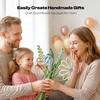 image:imageCaydo i Cord Christmas Decoration Making Kit with 24 Patterns for BeginnersMacaron Yarn Kit