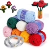 image:imageCaydo i Cord Christmas Decoration Making Kit with 24 Patterns for BeginnersCraft Wire Yarn Kit