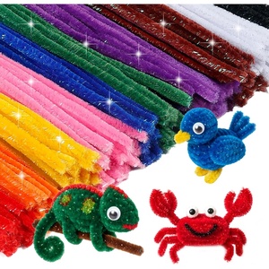 image:imageCaydo 200 Pieces Halloween Pipe Cleaners with 100PCS Wiggle Eyes 8 Colors10 Colors