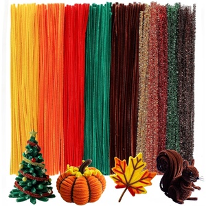 image:imageCaydo 200 Pieces Halloween Pipe Cleaners with 100PCS Wiggle Eyes 8 Colors10 ColorsAutumn