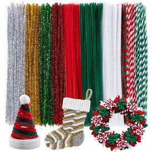 image:imageCaydo 200 Pieces Halloween Pipe Cleaners with 100PCS Wiggle Eyes 8 Colors10 ColorsChristmas